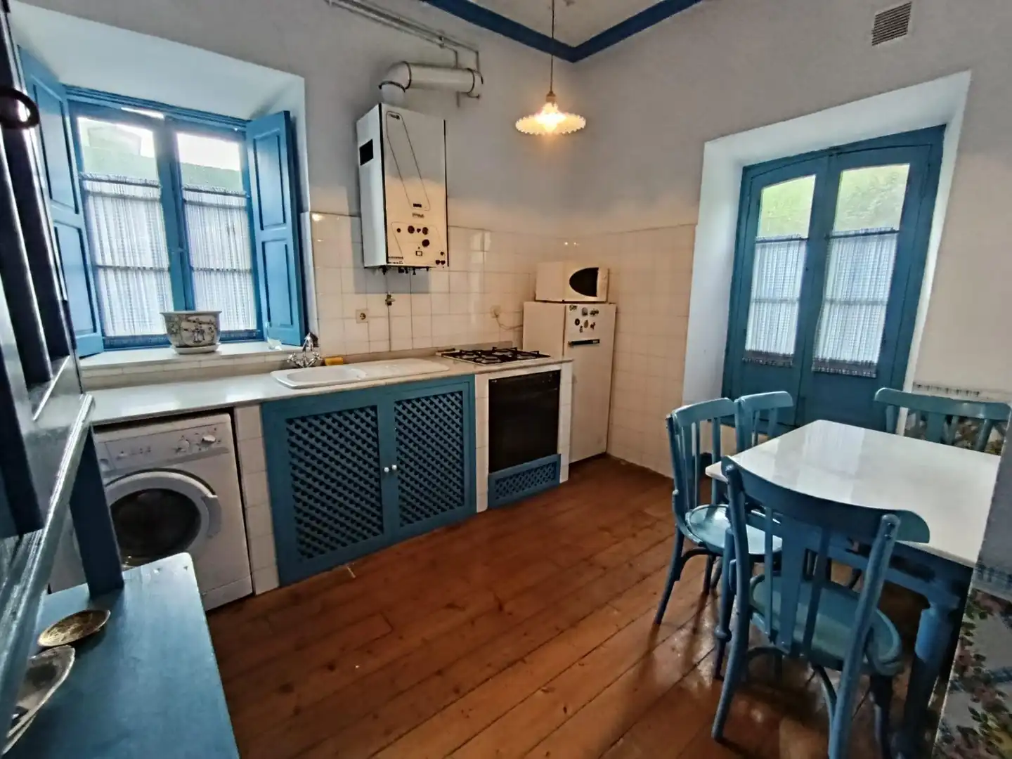 Kitchen of Flat for sale in Castrillón  with Heating