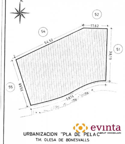 Terreno residencial en Venta en Gardet en Olesa de Bonesvalls