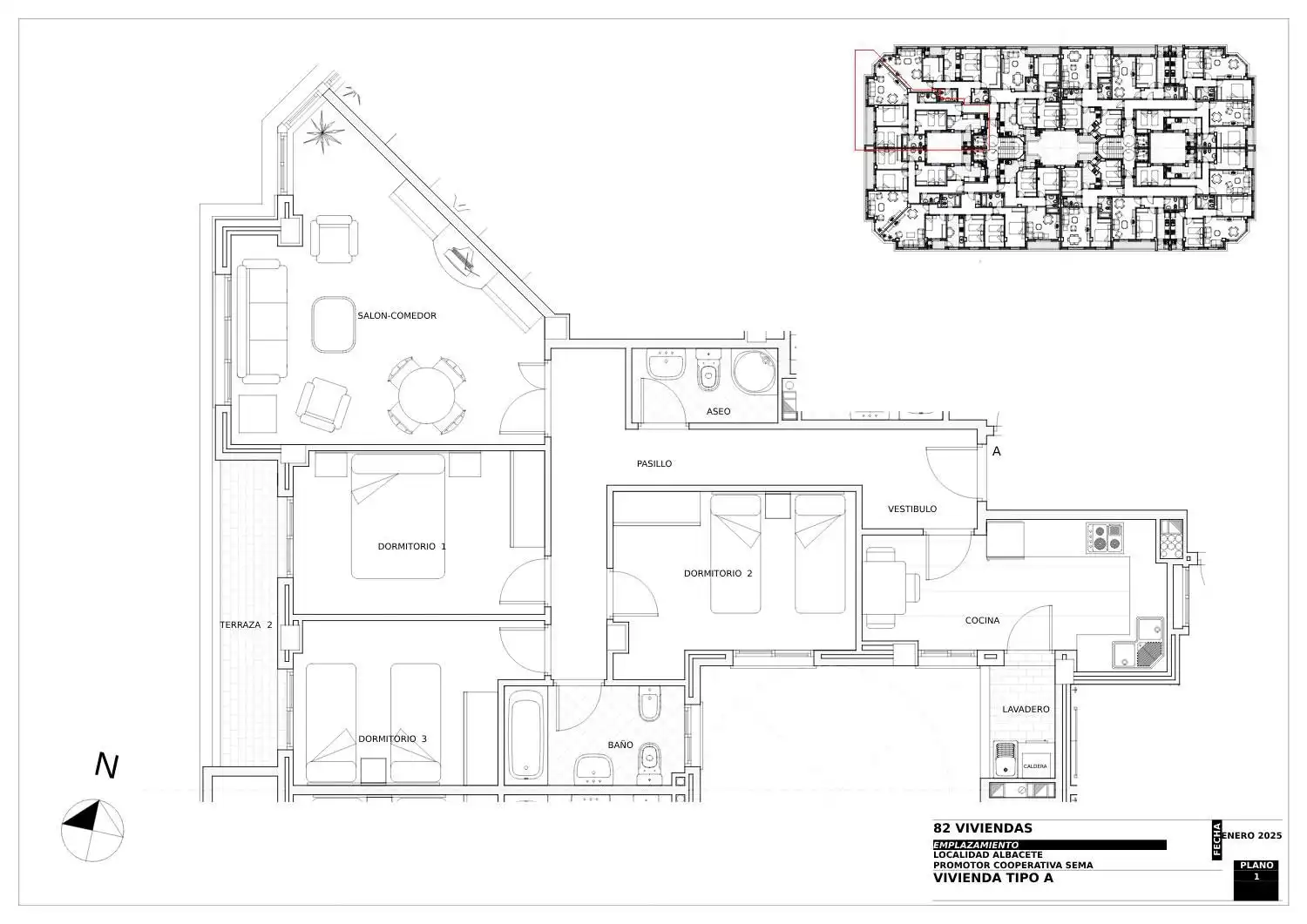 Flat for sale in Albacete  with Heating and Balcony