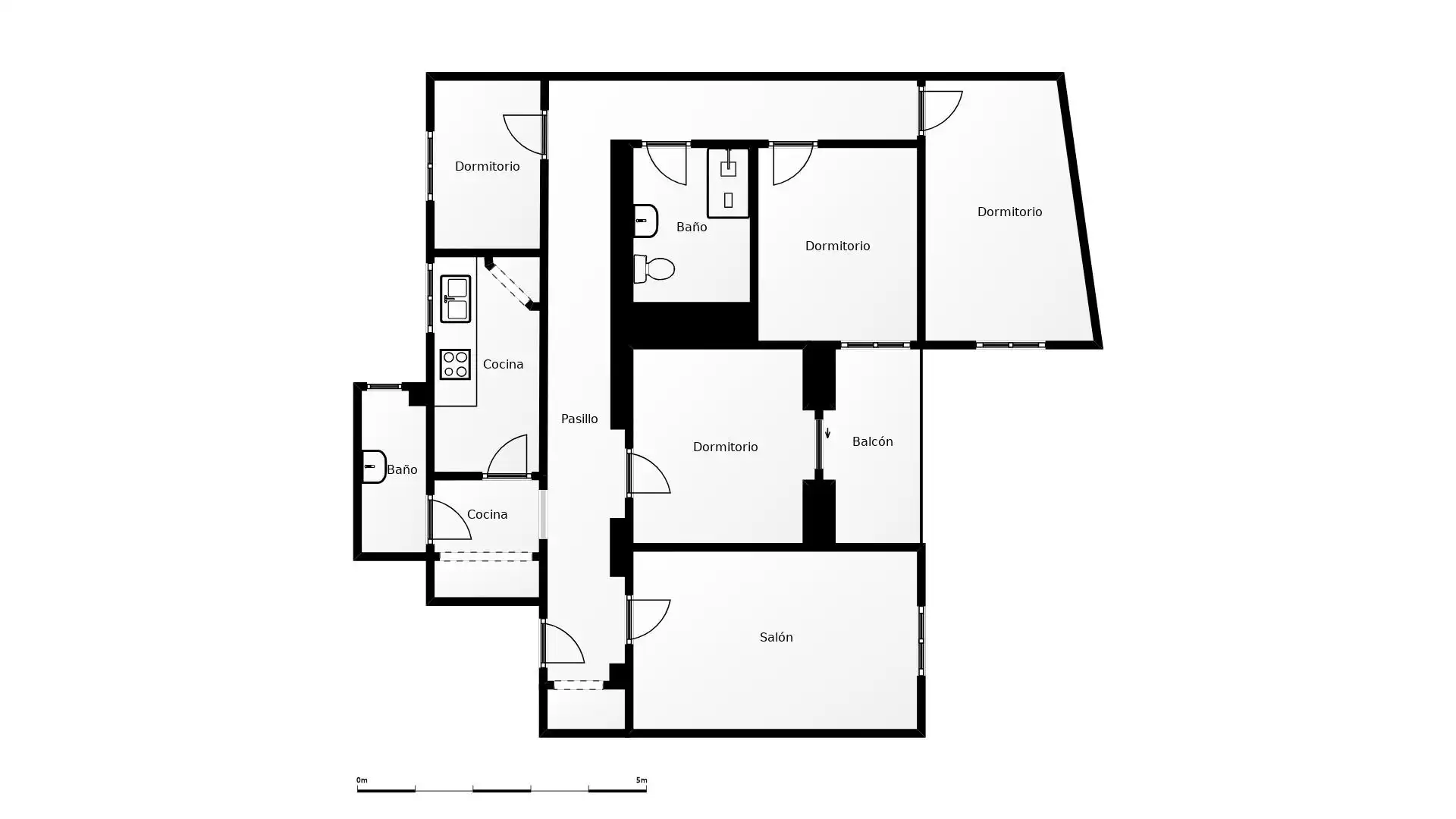 Wohnung zum Verkauf in Plasencia