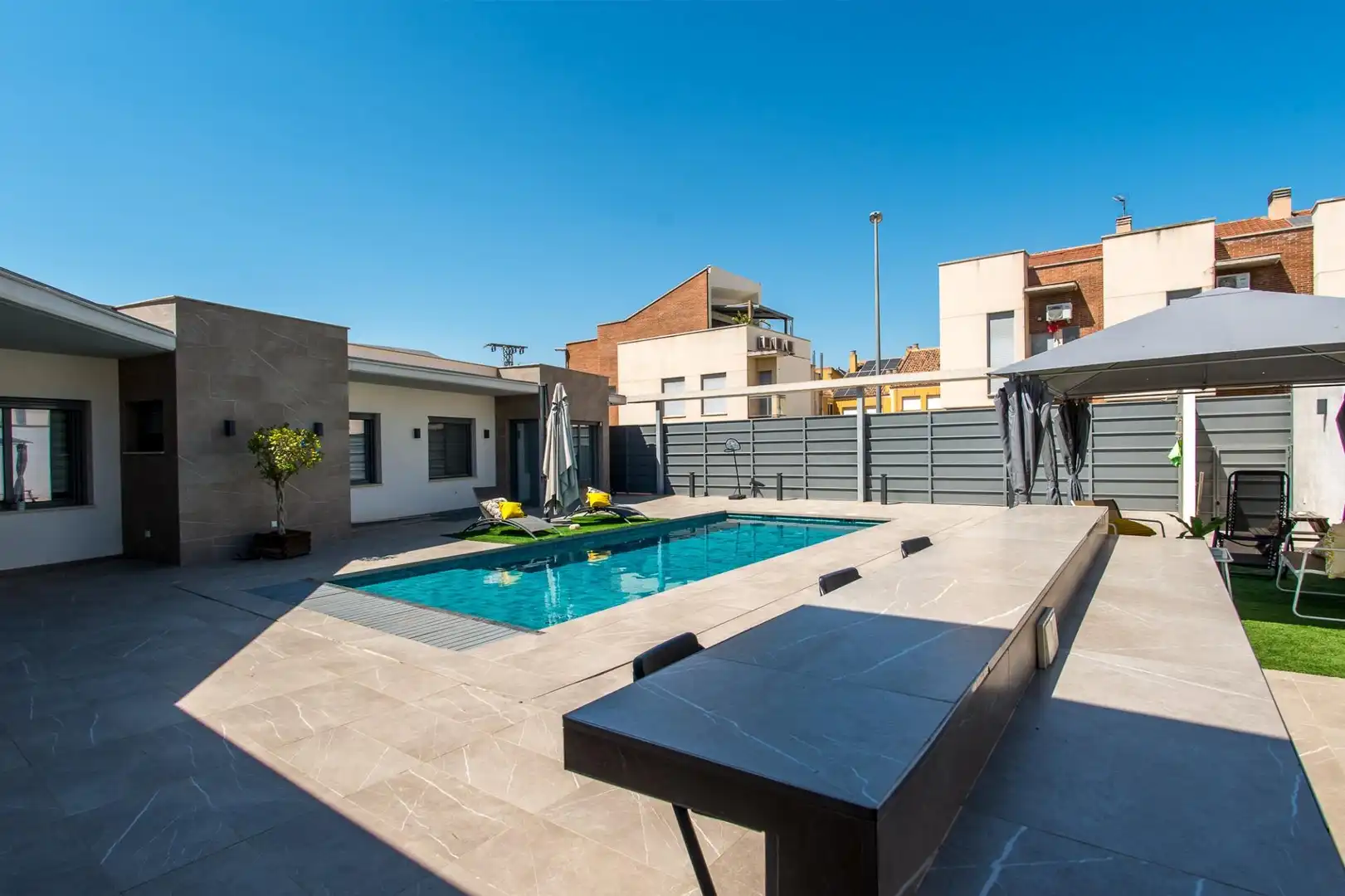 Piscina de Casa o chalet en venta en Murcia con Aire acondicionado, Calefacción y Jardín privado