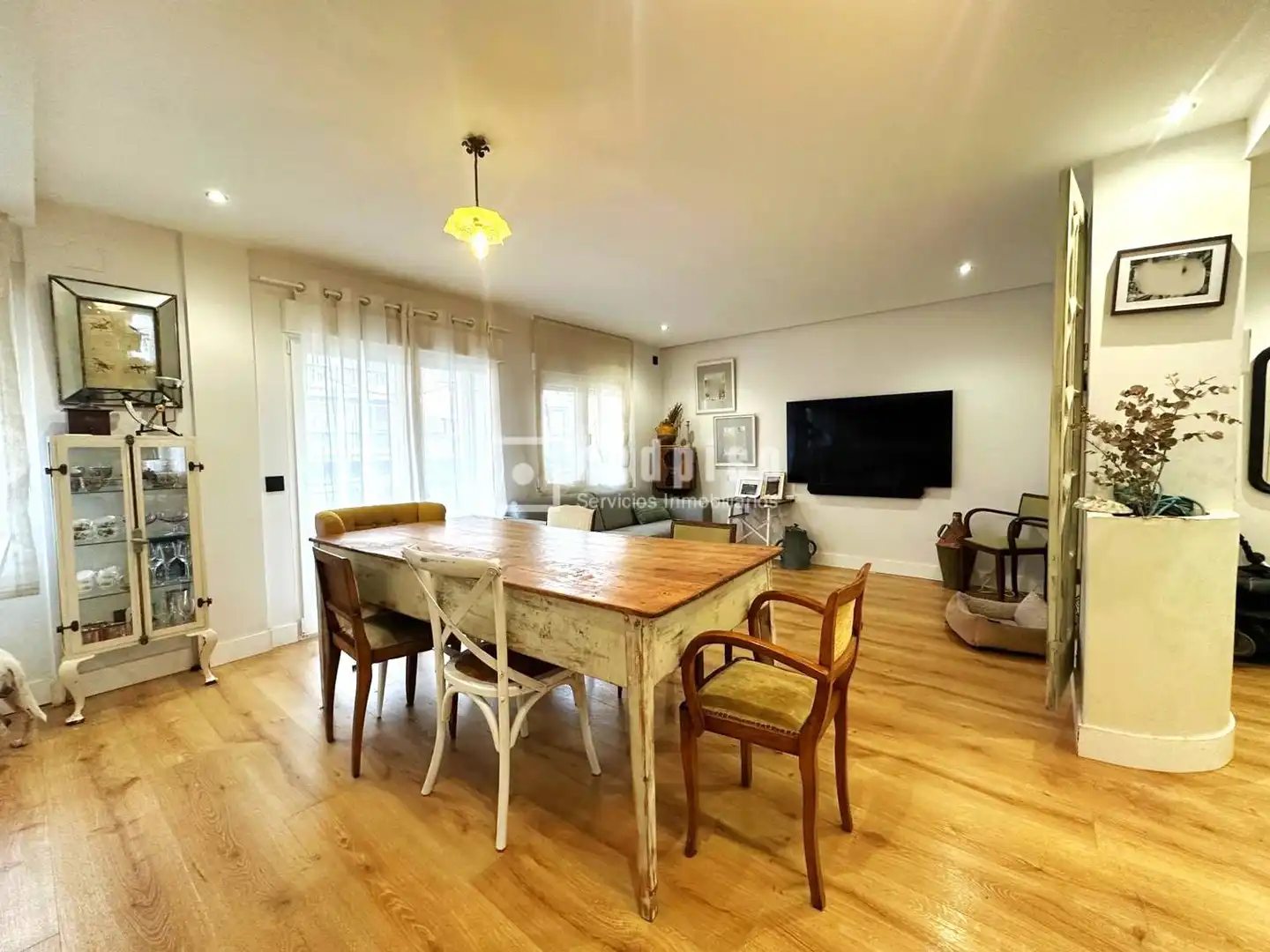 Dining room of Flat for sale in Madrid  with Air Conditioner and Heating