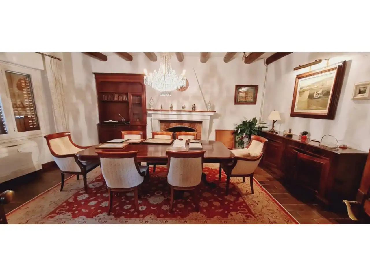 Comedor de Casa o chalet en venta en Les Franqueses del Vallès con Calefacción, Jardín privado y Terraza