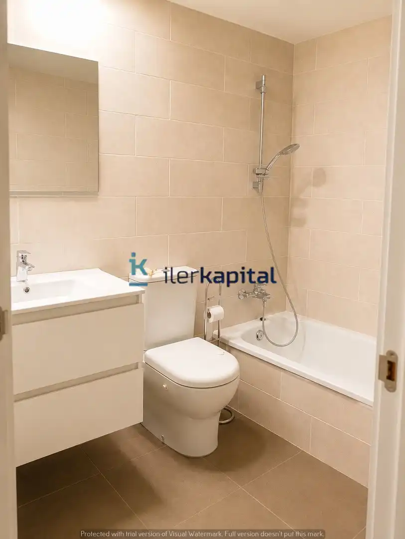 Badezimmer von Wohnung zum Verkauf in Lleida mit Klimaanlage, Heizung und Terrasse