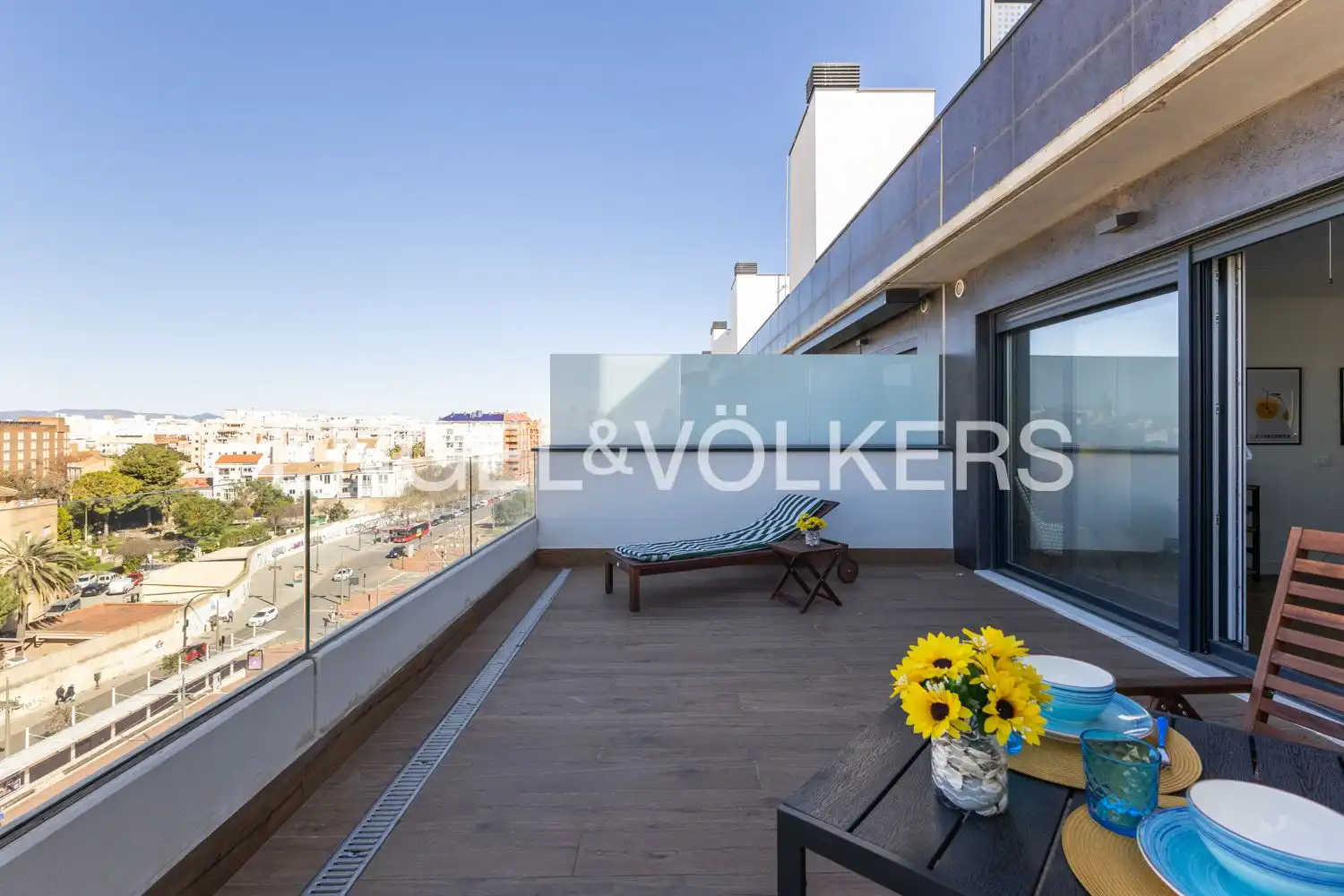 Terraza de Ático en venta en Valencia con Aire acondicionado, Calefacción y Terraza