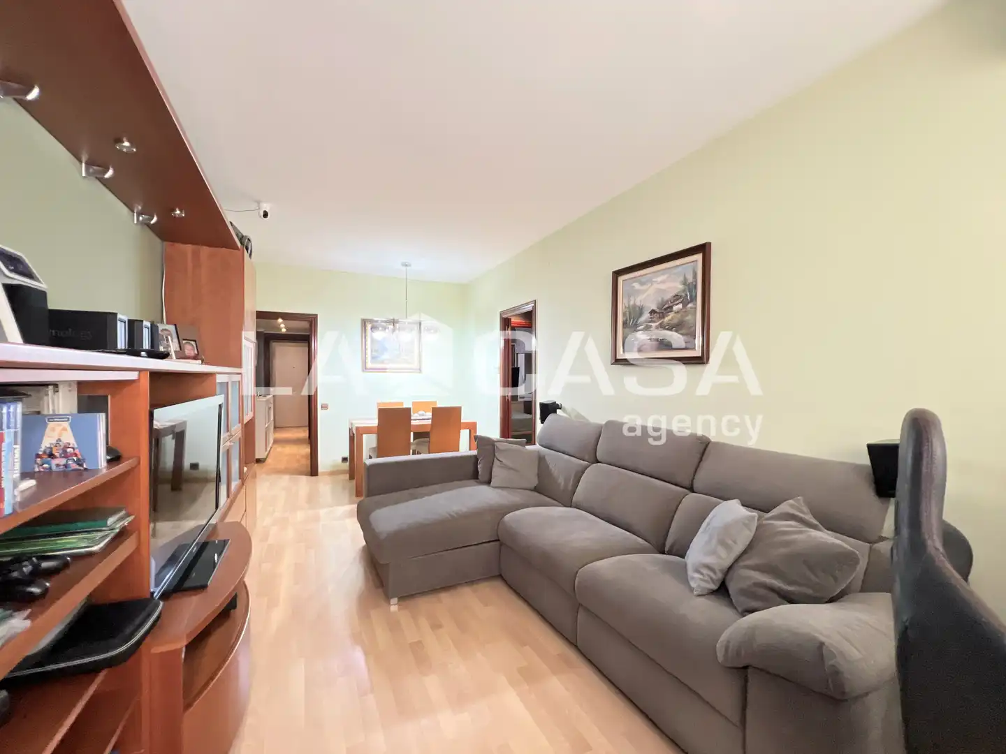 Sala de estar de Piso en venta en Badalona con Calefacción, Trastero y Balcón