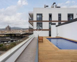 Piscina de Pis de lloguer en  Barcelona Capital amb Aire condicionat, Calefacció i Parquet