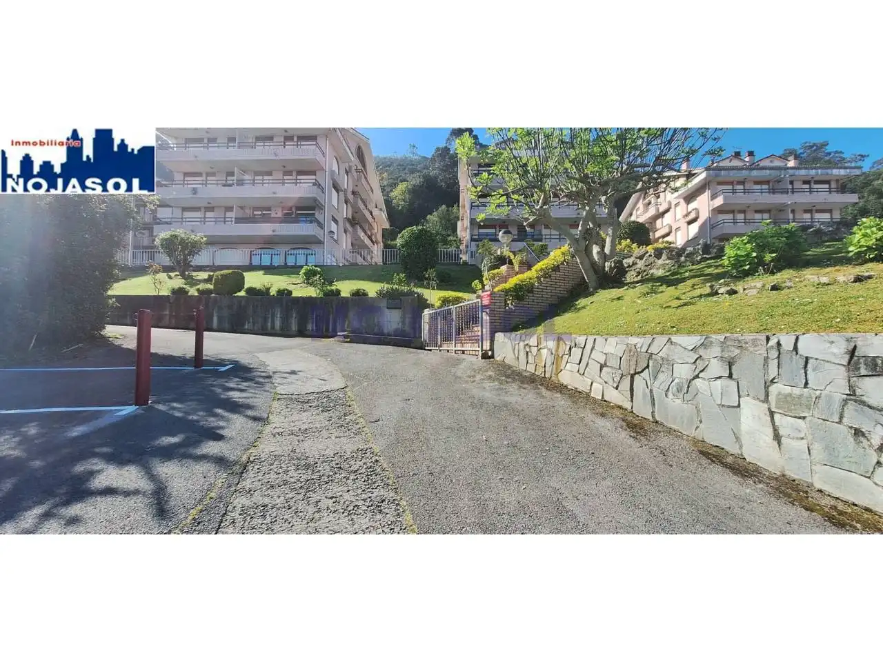 Vista exterior de Apartament de lloguer en Noja amb Calefacció, Terrassa i Moblat