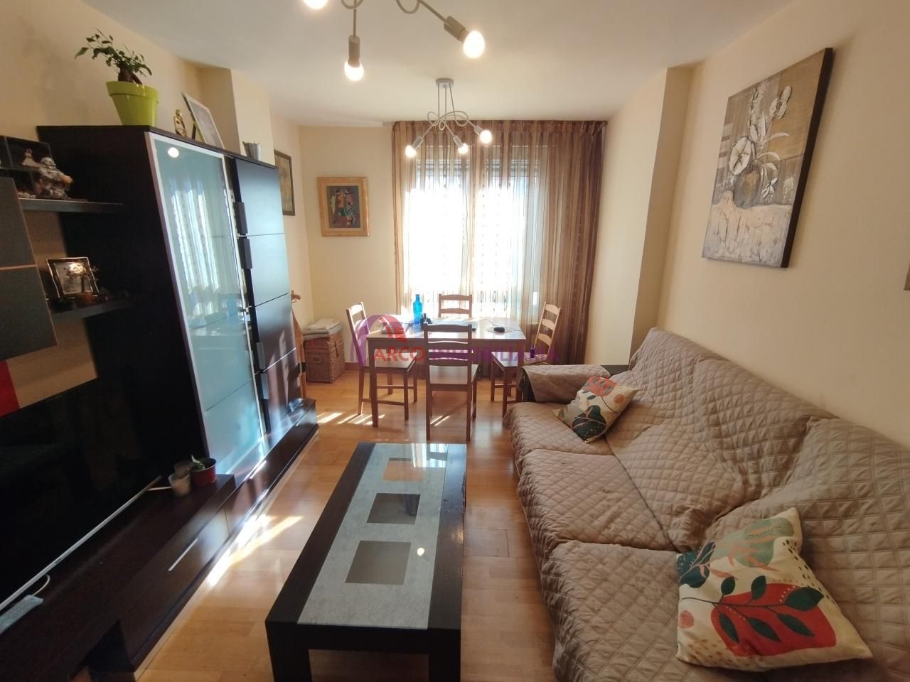 Sala d'estar de Pis en venda en Burgos Capital amb Calefacció i Moblat