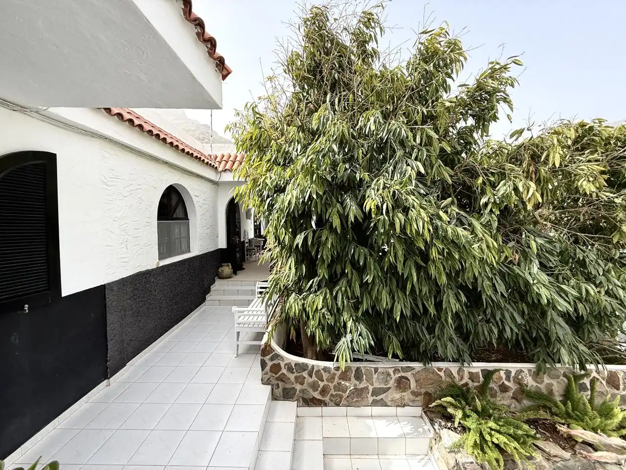 Terrassa de Casa o xalet en venda en Mogán amb Aire condicionat, Jardí privat i Terrassa
