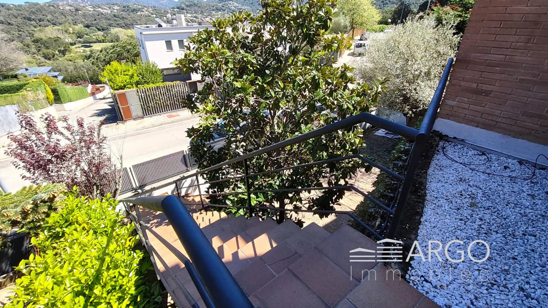 Terraza de Casa o chalet en venta en Vallromanes con Aire acondicionado, Calefacción y Jardín privado