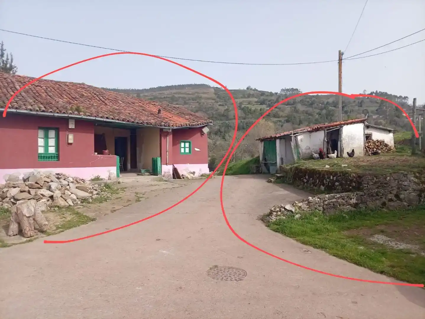 Casa adosada en venda en Cabranes