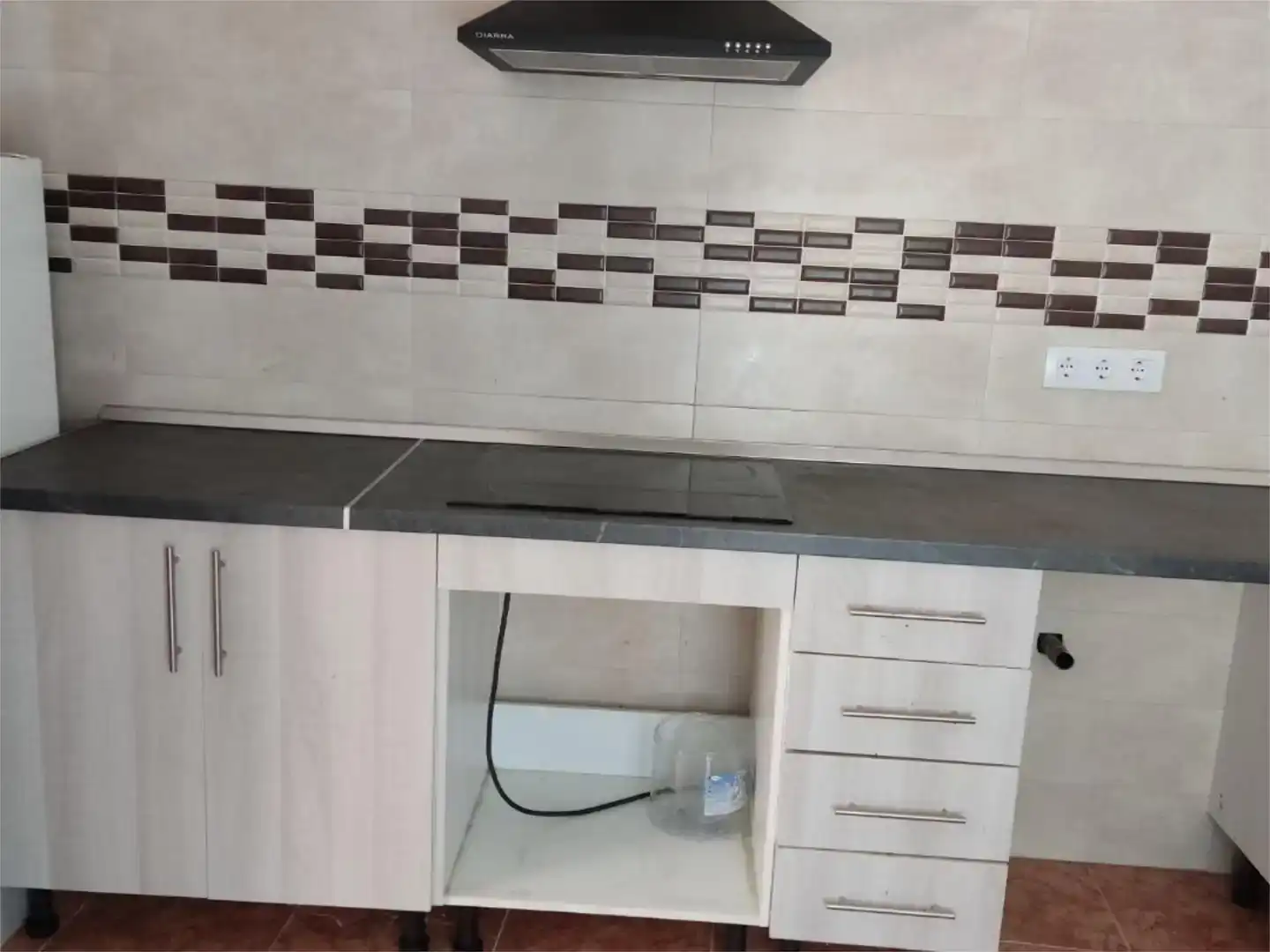 Cocina de Planta baja en venta en Cañada de Calatrava con Trastero y Amueblado