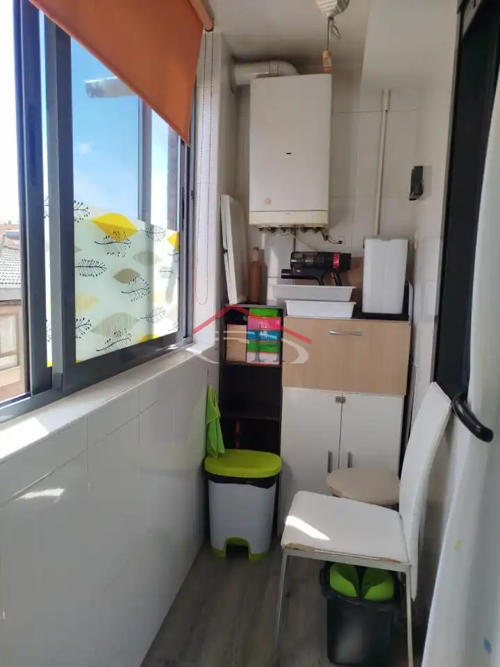 Kitchen of Apartments for sale in San Andrés del Rabanedo  with Heating, Parquet flooring and Terrace