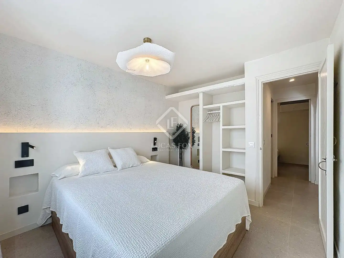 Schlafzimmer von Haus oder Chalet zur Miete in Ciutadella de Menorca mit Klimaanlage, Privatgarten und Terrasse
