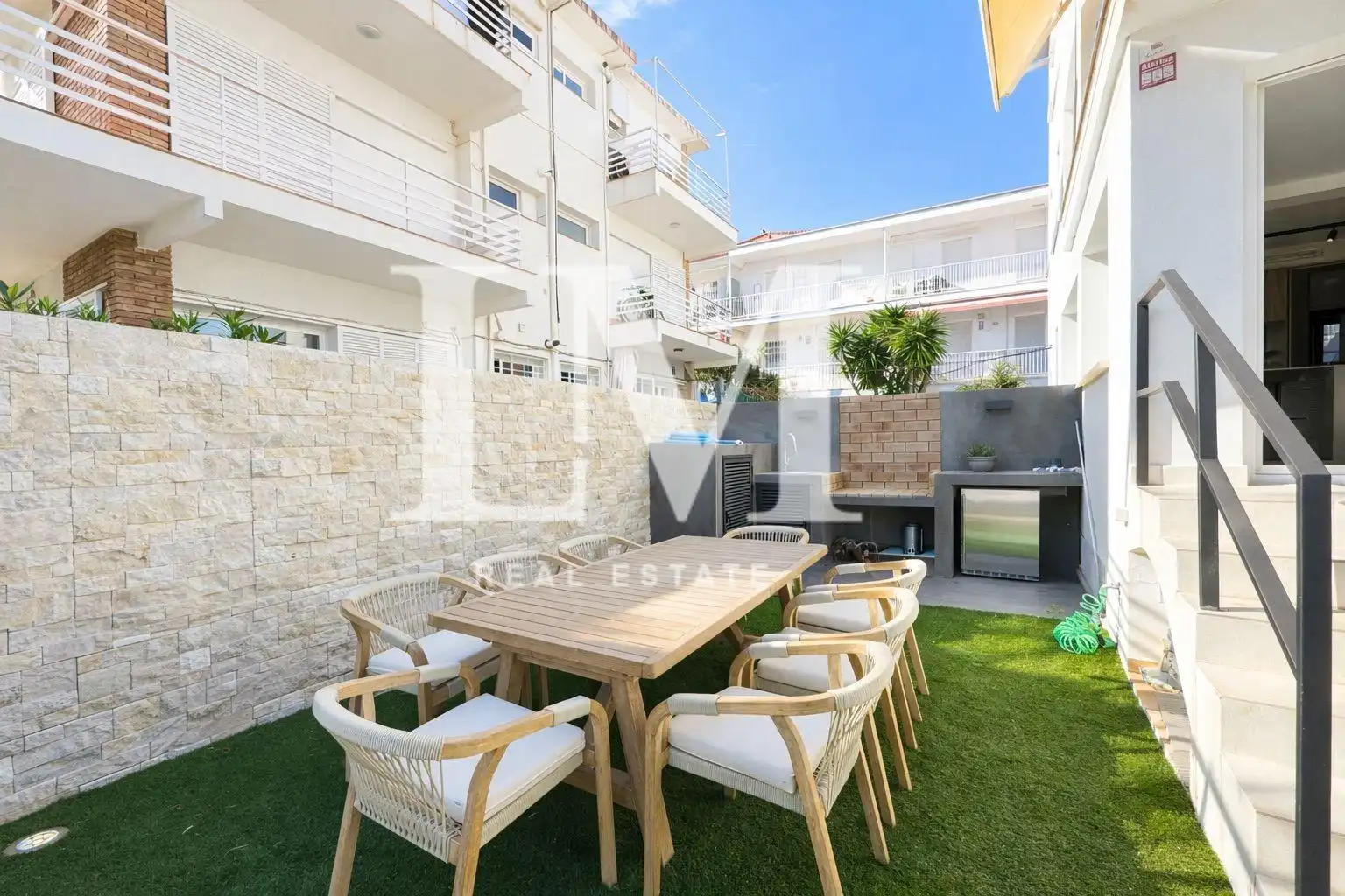 Terrace of Apartments for rent in Sitges  with Air Conditioner, Terrace and Swimming Pool