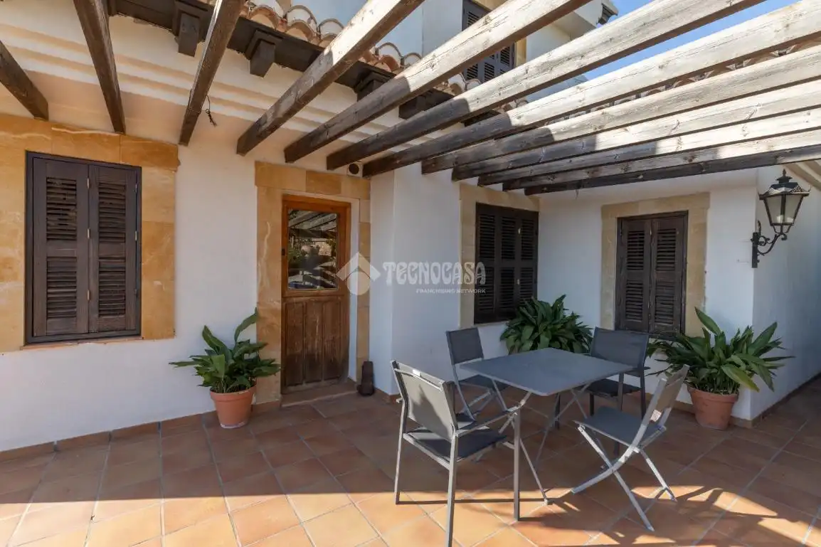 Terraza de Casa o chalet en venta en Nívar
