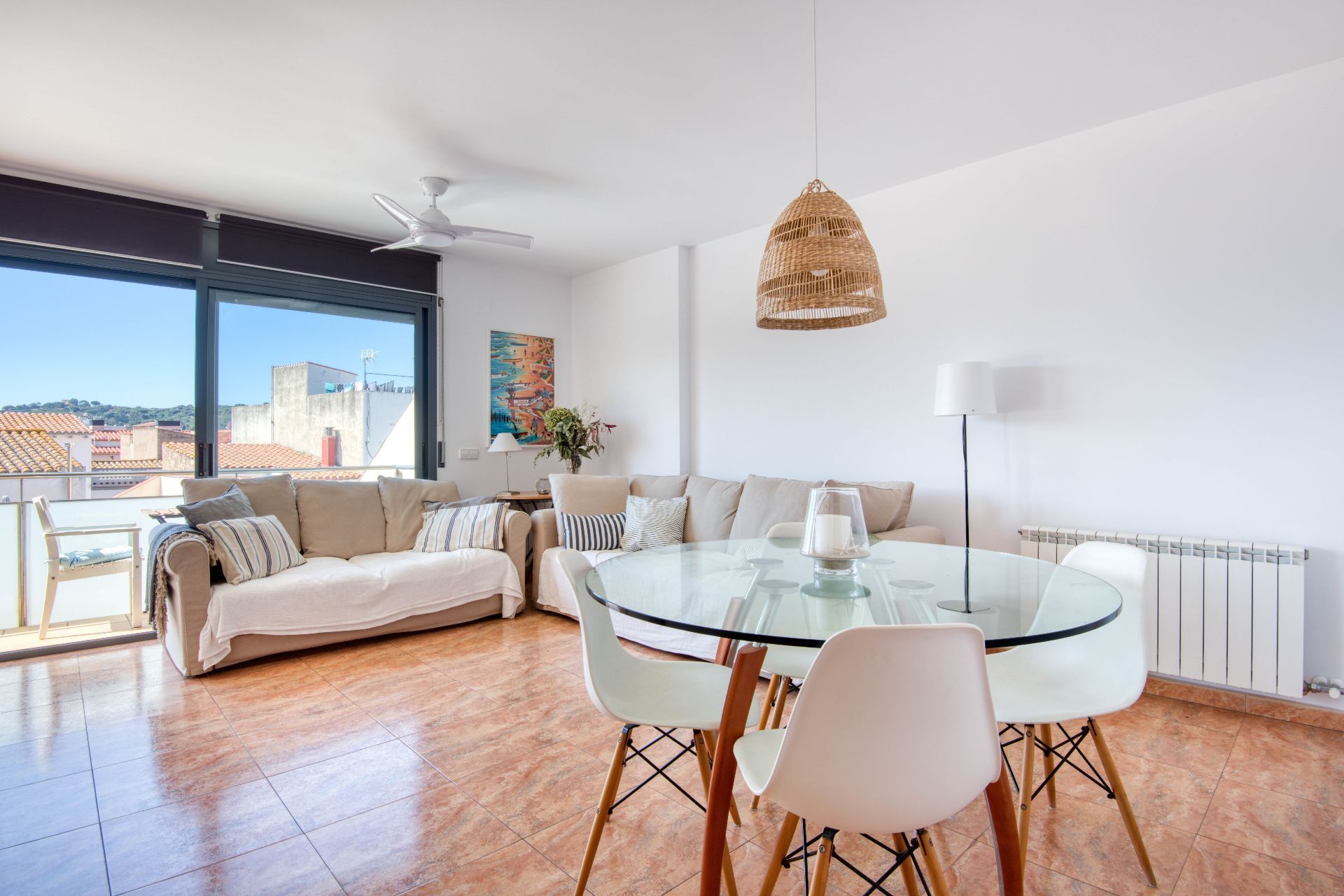 Living room of Flat for sale in Sant Feliu de Guíxols  with Heating, Terrace and Storage room