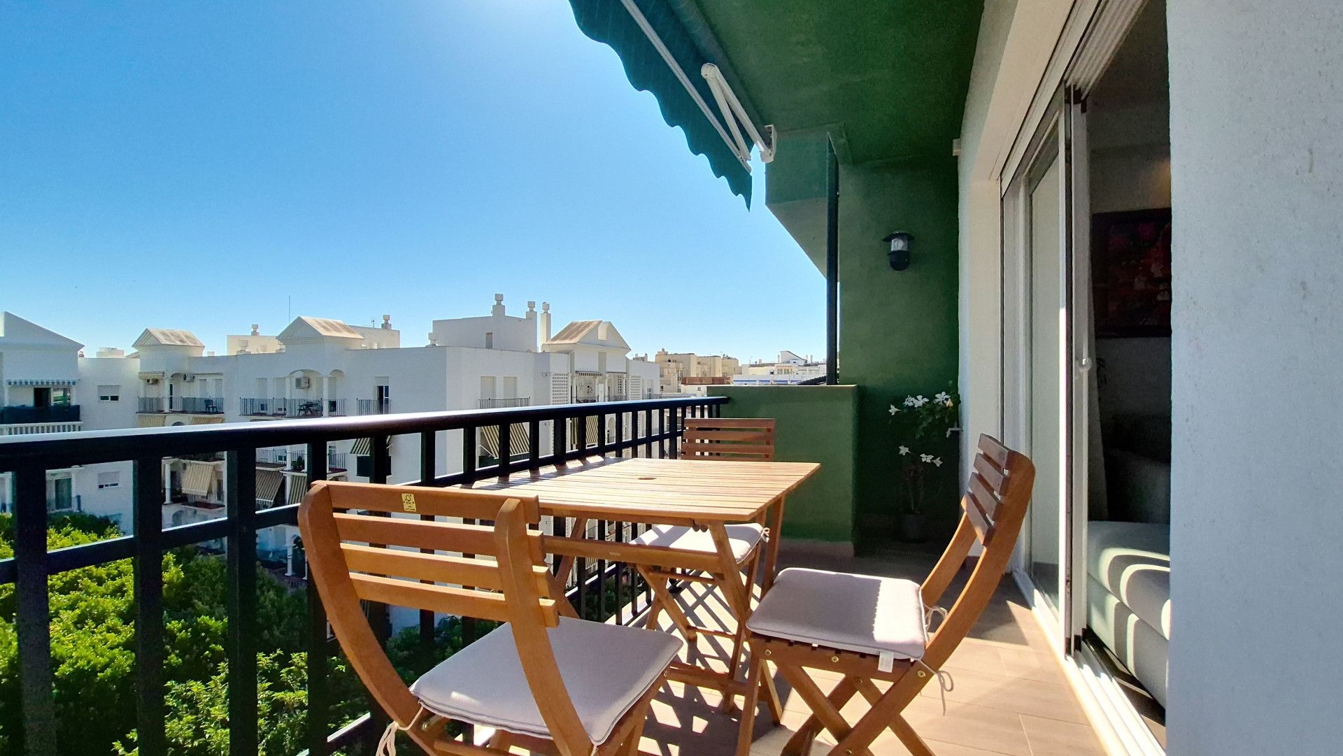 Terrassa de Apartament en venda en Estepona amb Aire condicionat, Terrassa i Moblat