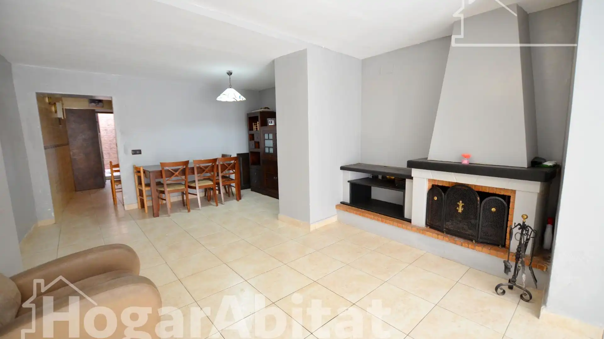 Sala d'estar de Casa adosada en venda en Sant Joan d'Alacant amb Aire condicionat, Terrassa i Traster