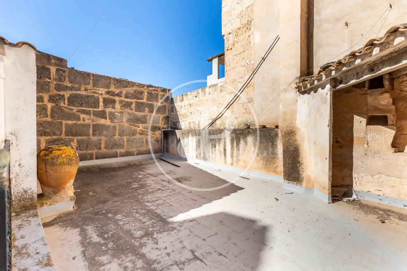 Vista exterior de Casa adosada en venda en Llucmajor amb Jardí privat i Terrassa