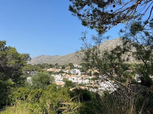 Vista exterior de Casa o xalet en venda en Pollença amb Aire condicionat, Jardí privat i Terrassa