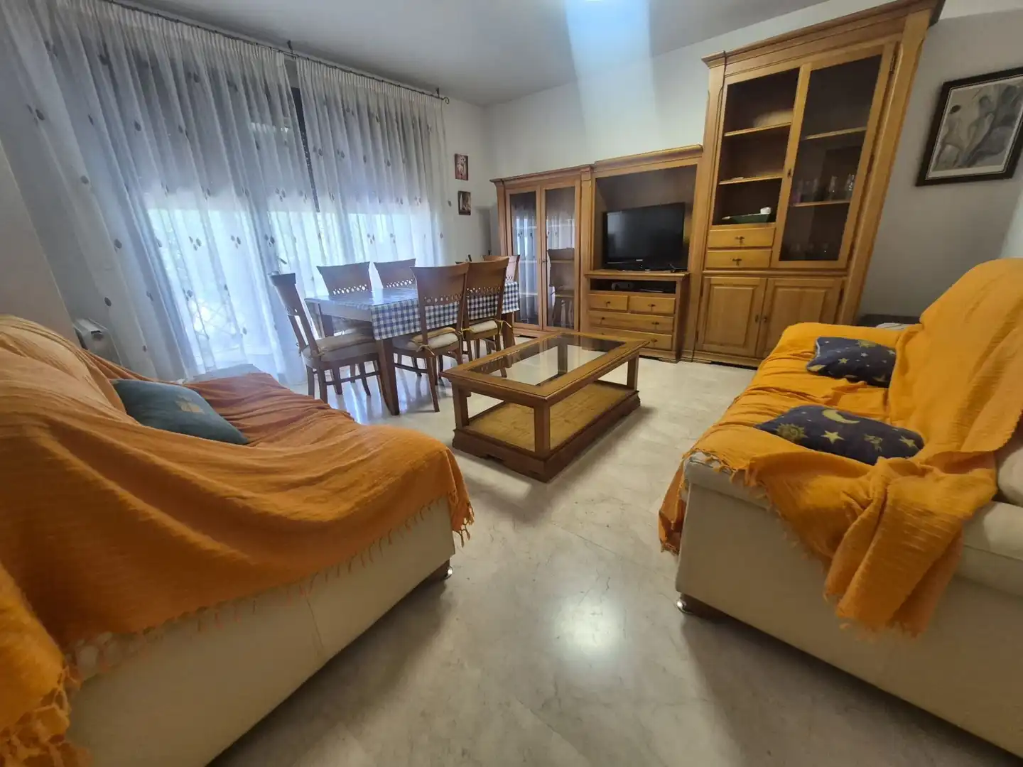 Sala de estar de Casa o chalet de alquiler en Ávila con Calefacción y Amueblado