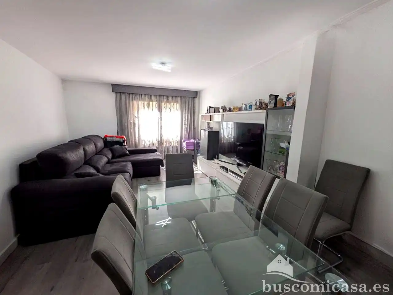 Living room of Flat for rent in Linares  with Air Conditioner, Terrace and Furnished