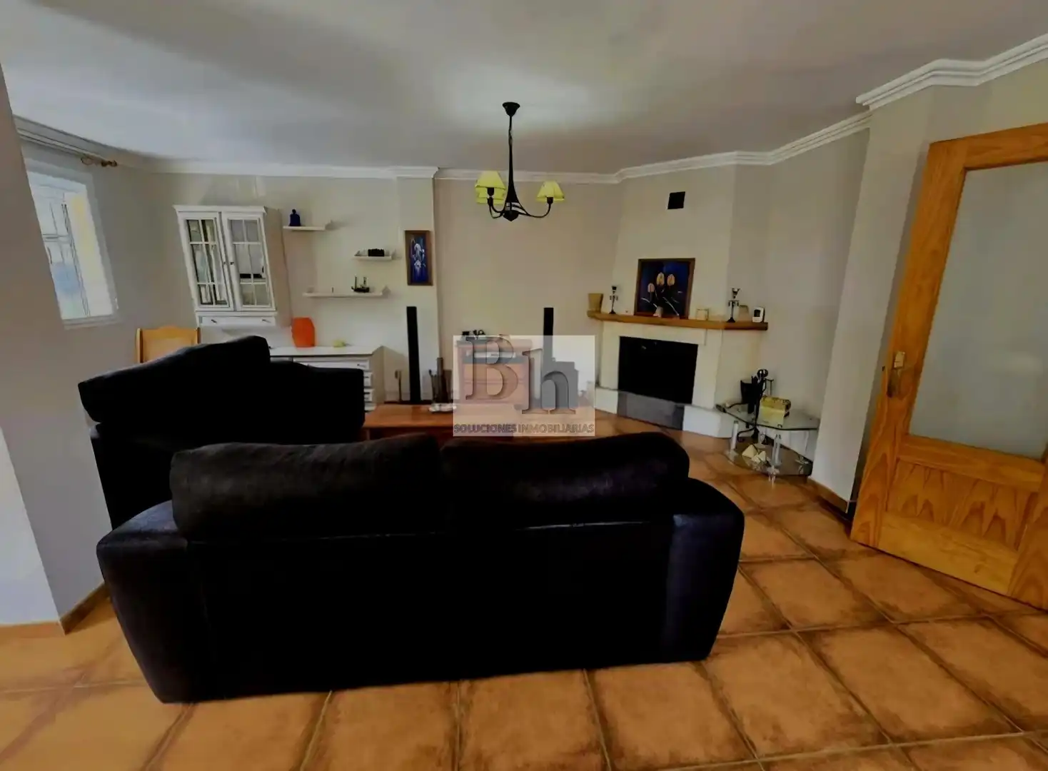 Sala d'estar de Casa adosada en venda en Alhaurín de la Torre amb Aire condicionat, Calefacció i Jardí privat