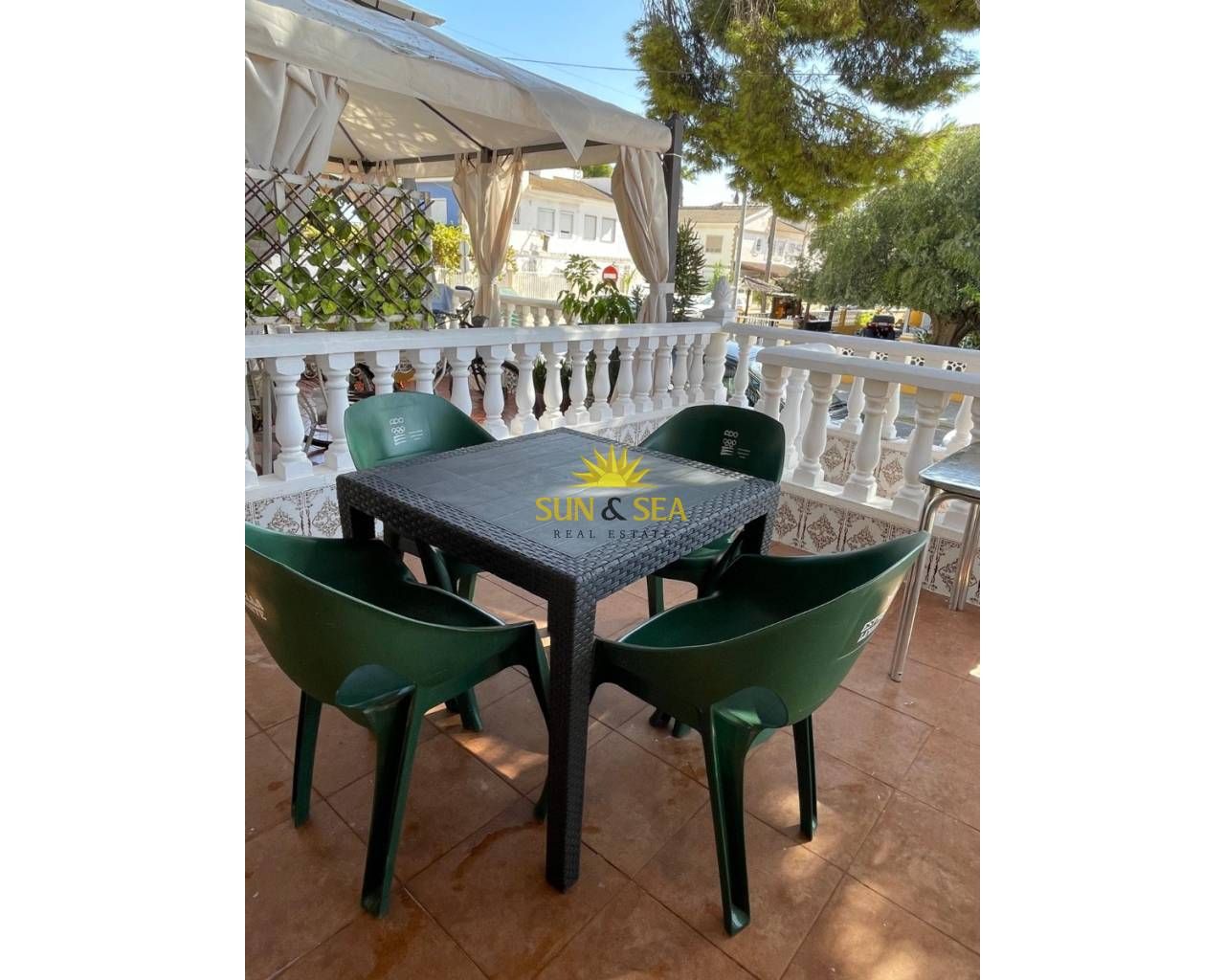 Terrace of House or chalet to rent in Los Alcázares  with Air Conditioner, Heating and Terrace