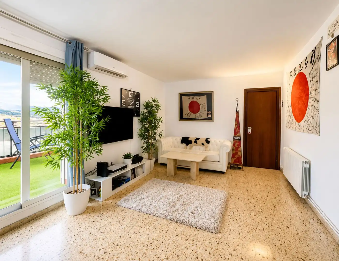 Sala d'estar de Àtic en venda en Pineda de Mar amb Aire condicionat, Calefacció i Terrassa