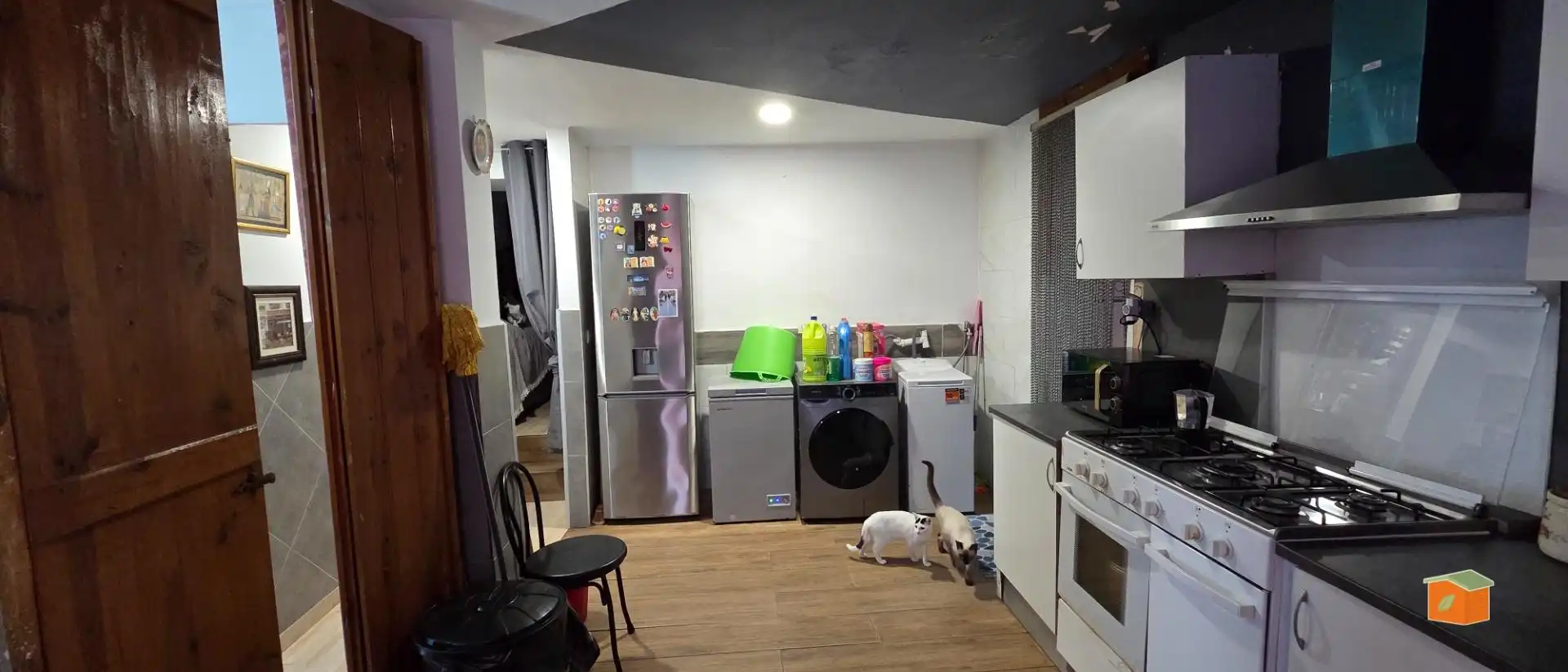 Cocina de Casa o chalet en venta en Santa Bàrbara con Terraza y Balcón