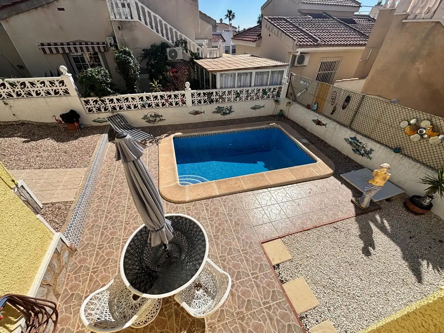 Piscina de Casa o chalet en venta en Rojales con Jardín privado, Terraza y Piscina