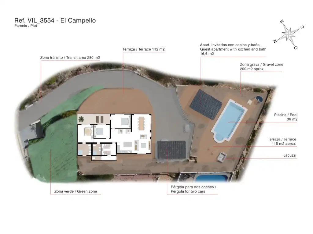 Houses for sale in El Campello  with Air Conditioner, Swimming Pool and Furnished