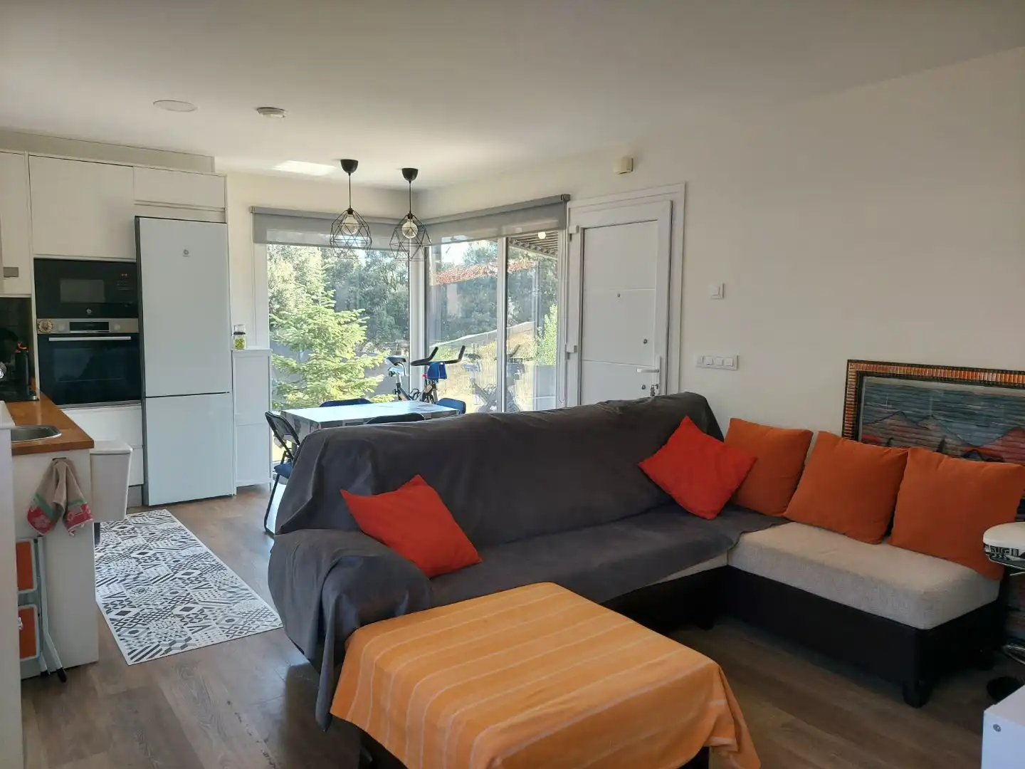 Sala d'estar de Casa o xalet en venda en Sant Quirze Safaja