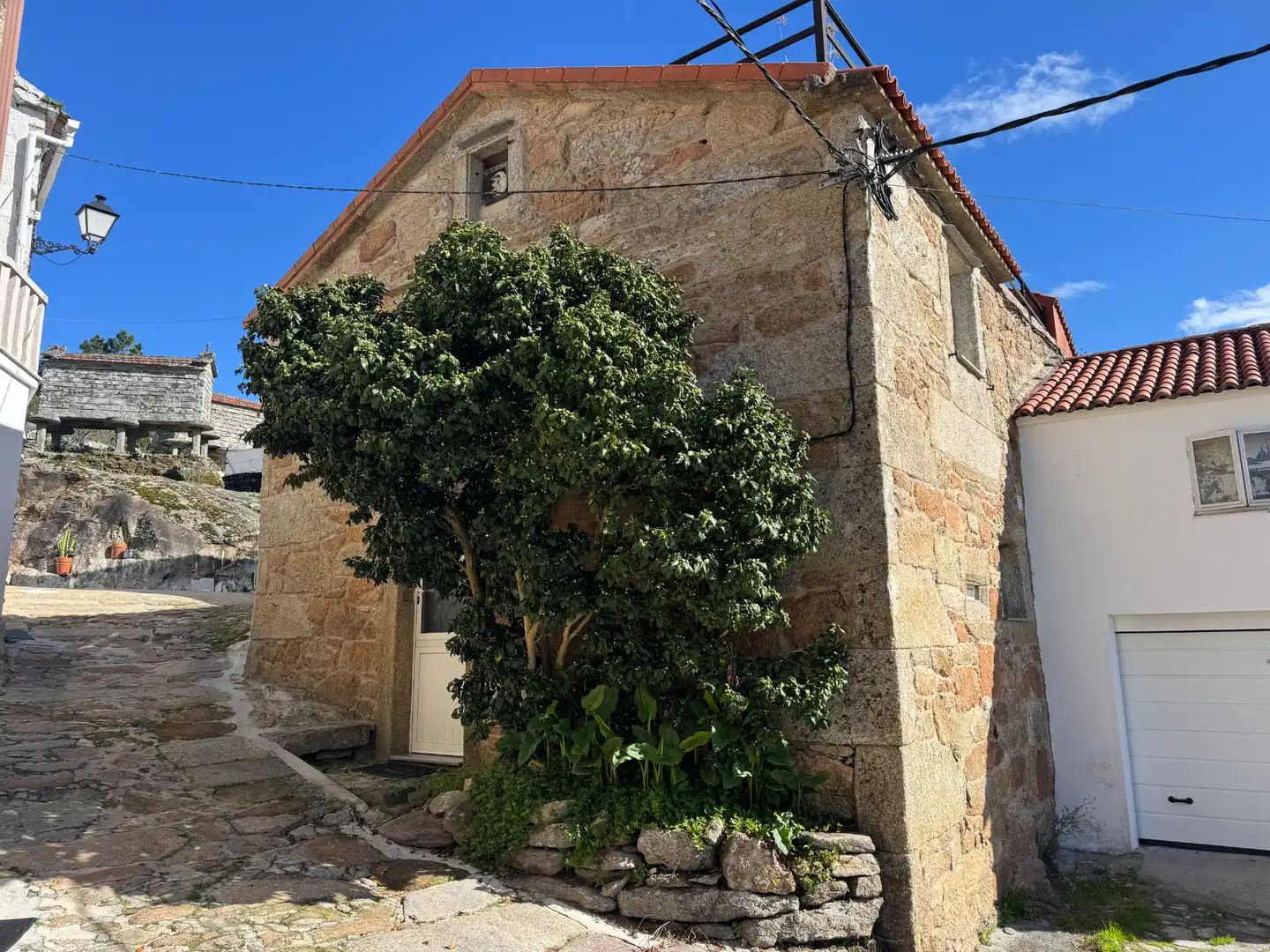 Vista exterior de Casa o xalet en venda en Muros amb Terrassa