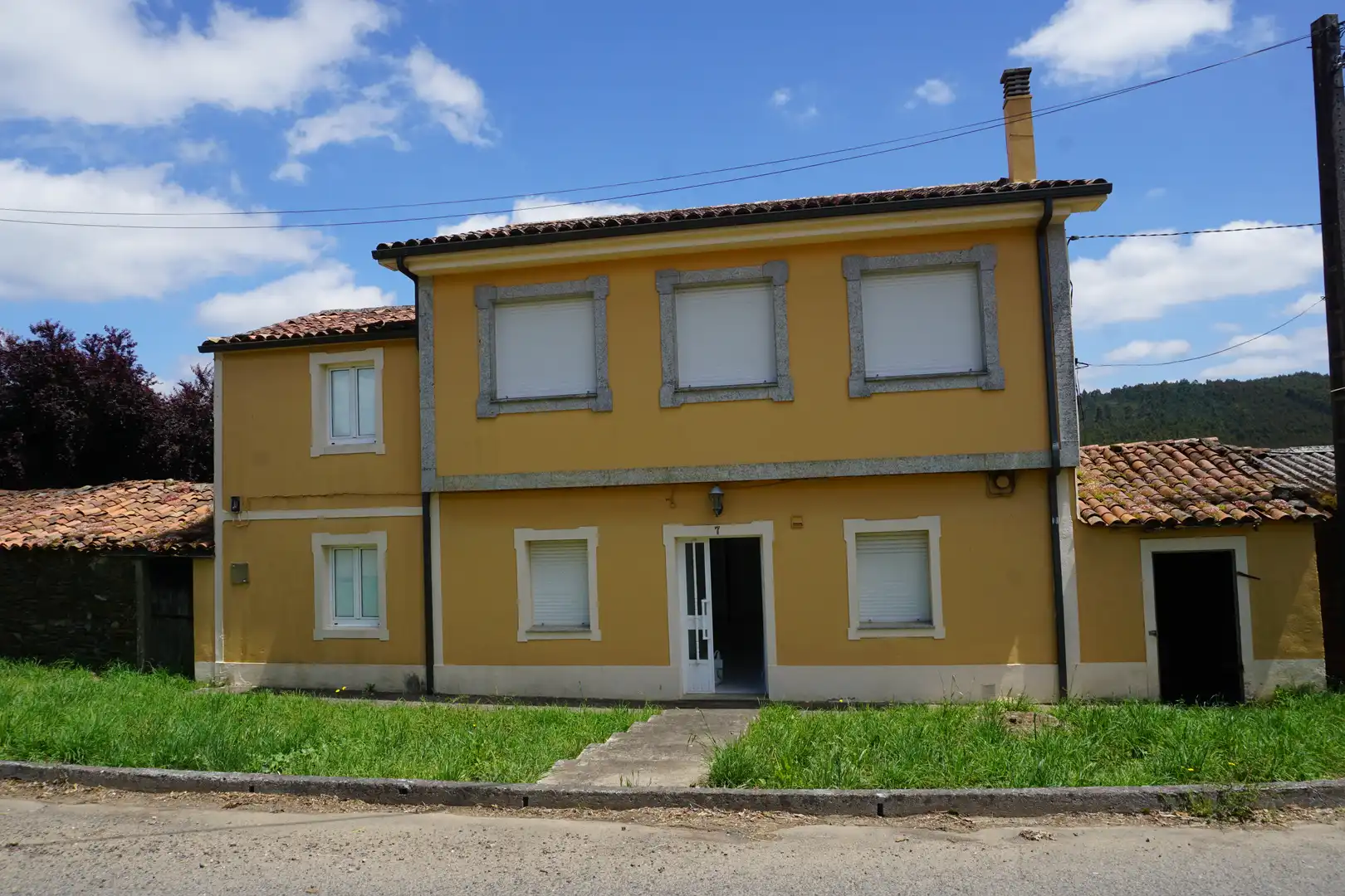 Exterior view of Houses for sale in Arzúa  with Private garden