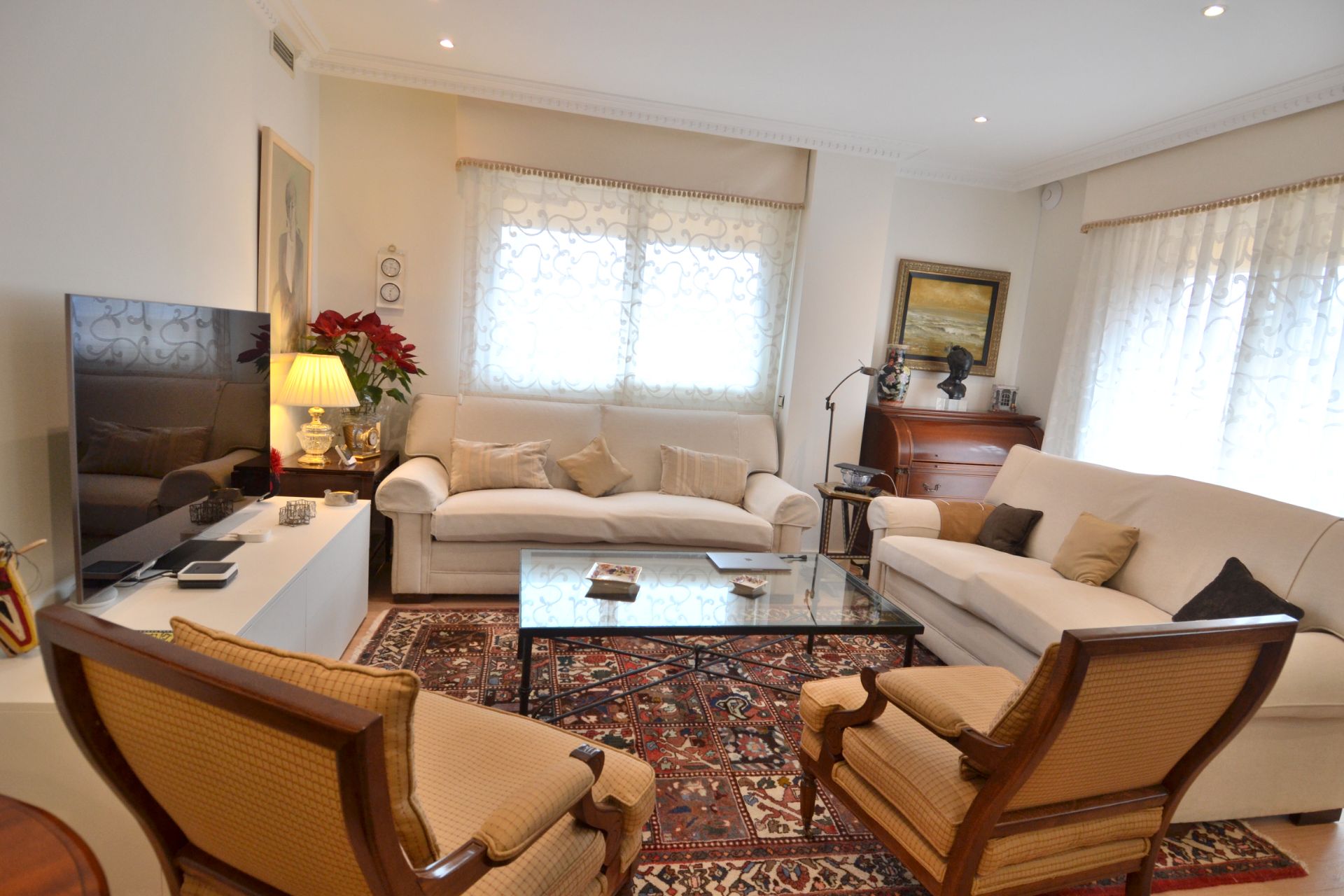 Sala de estar de Piso en venta en Majadahonda con Aire acondicionado, Calefacción y Terraza