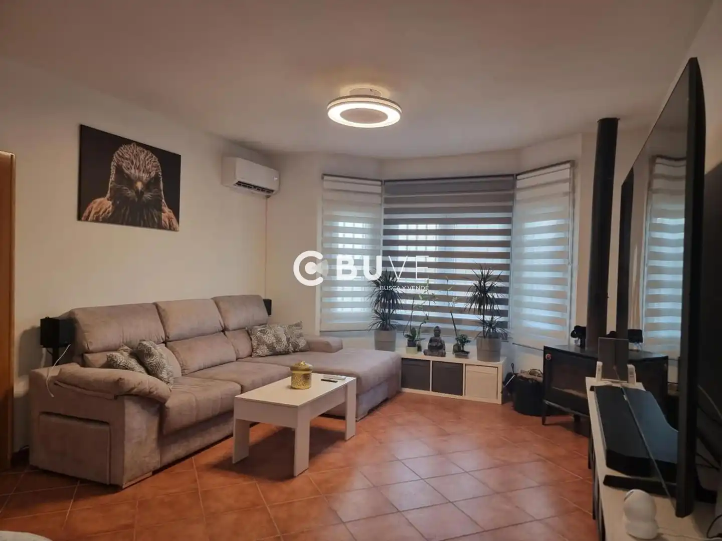 Sala de estar de Casa o chalet en venta en Hormigos, Toledo