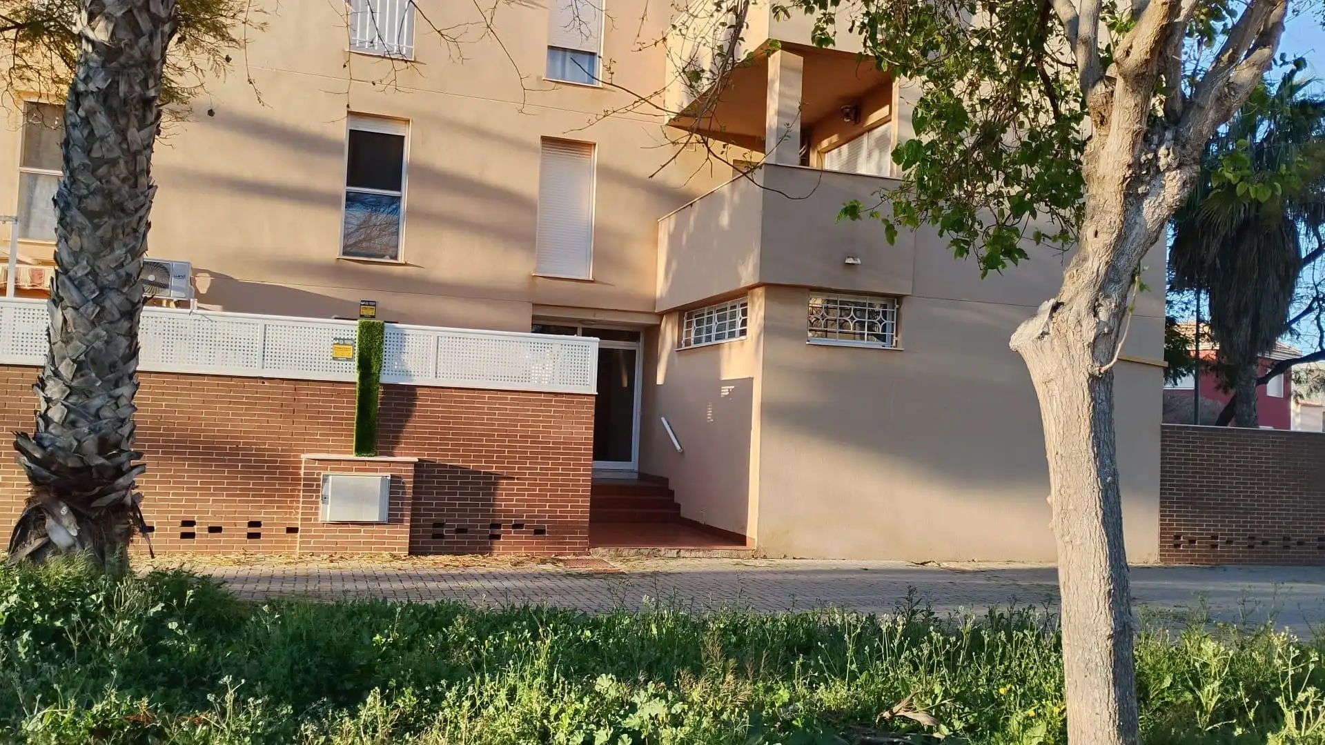 Vista exterior de Piso en venta en Cartagena con Aire acondicionado, Trastero y Amueblado