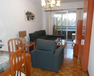 Sala d'estar de Pis de lloguer en Donostia - San Sebastián  amb Calefacció, Terrassa i Moblat