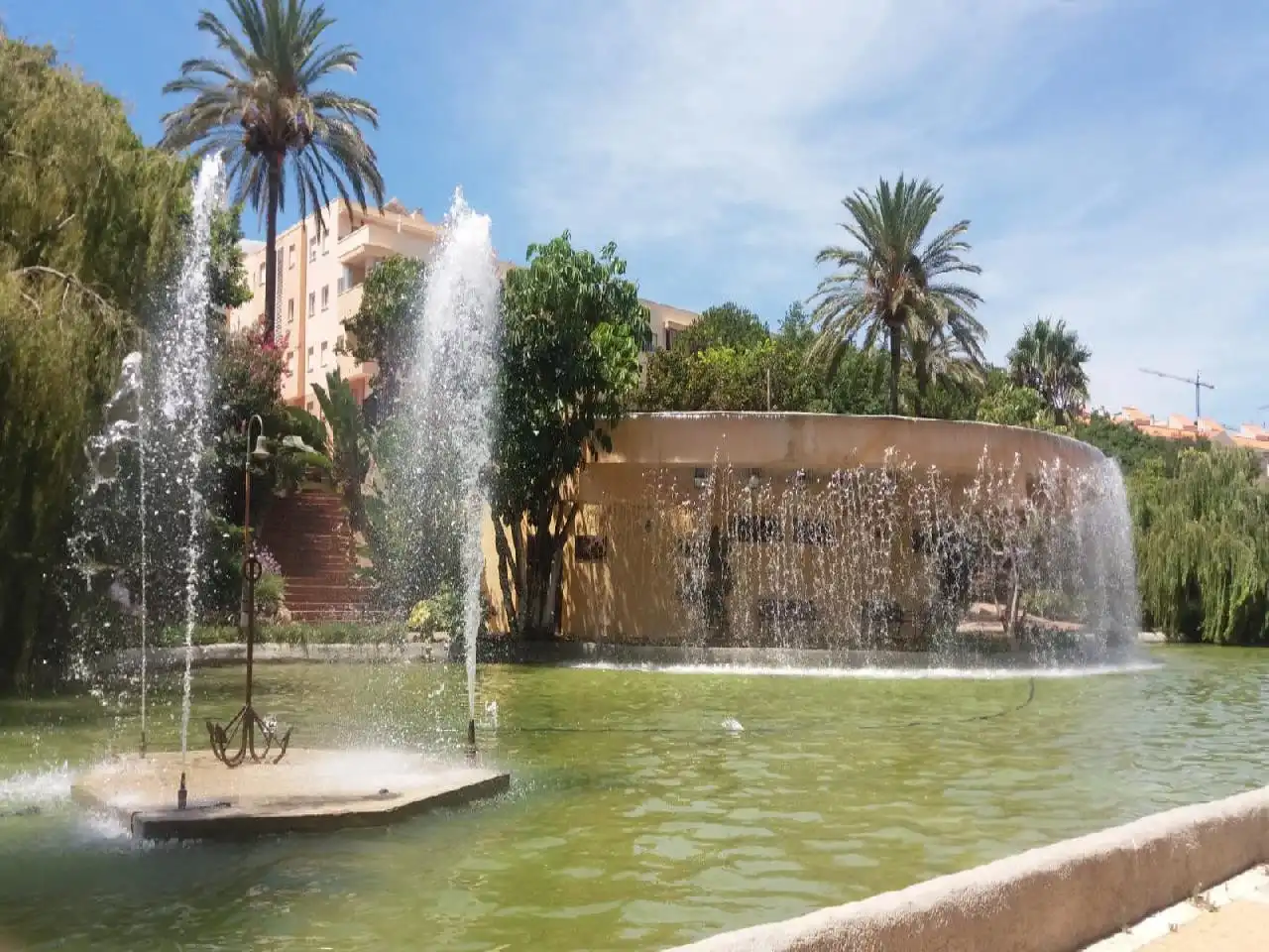 Exterior view of Apartments for sale in Estepona  with Swimming Pool and Community pool