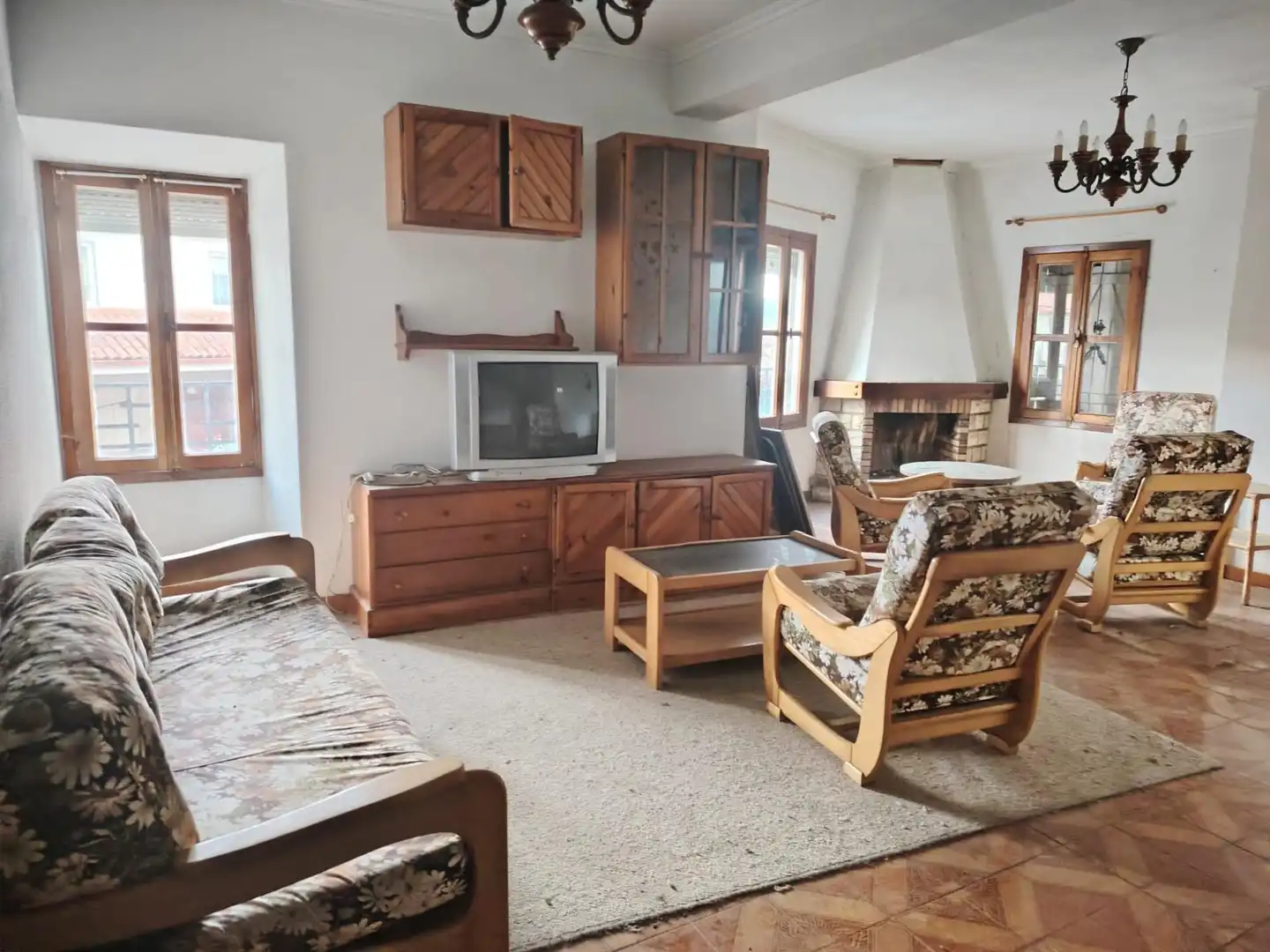 Living room of Country homes for sale in As Neves    with Terrace and Balcony