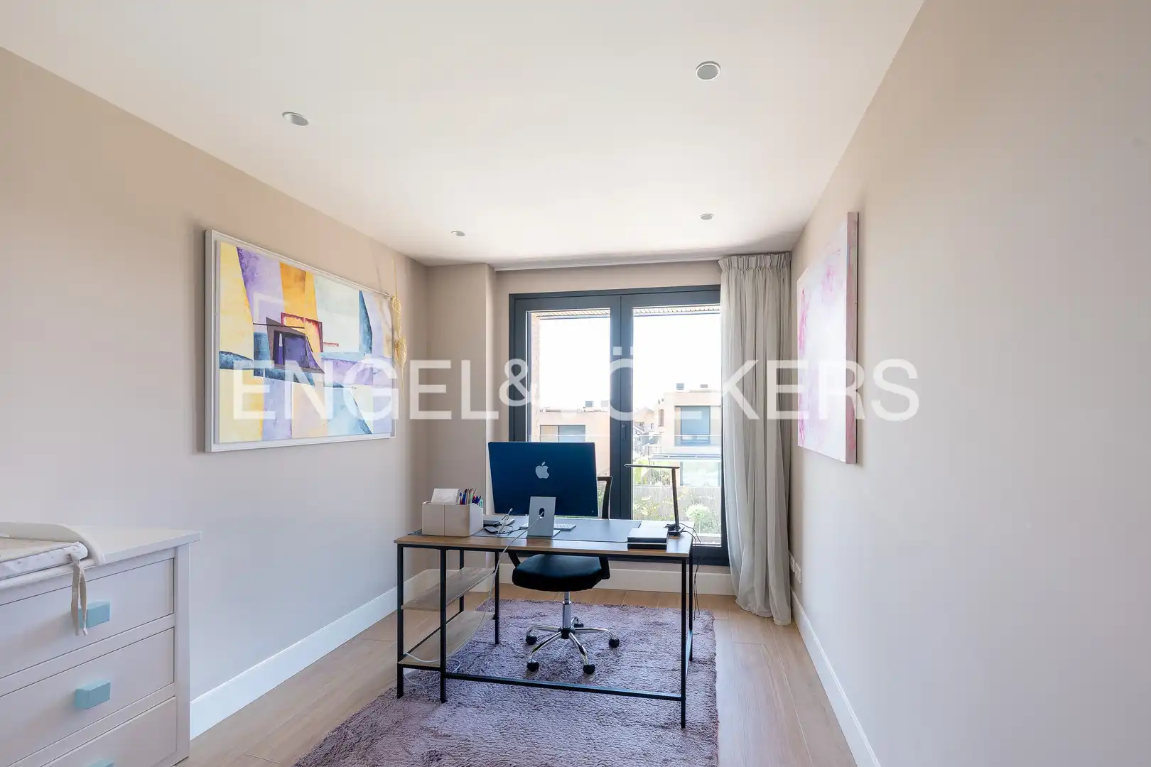 Habitación de Casa o chalet en venta en Las Rozas de Madrid con Aire acondicionado, Calefacción y Jardín privado