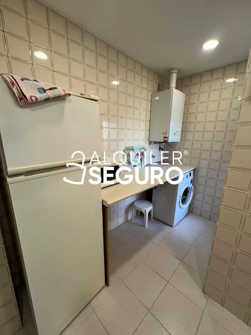 Kitchen of Flat for rent in Madrid  with Heating and Terrace