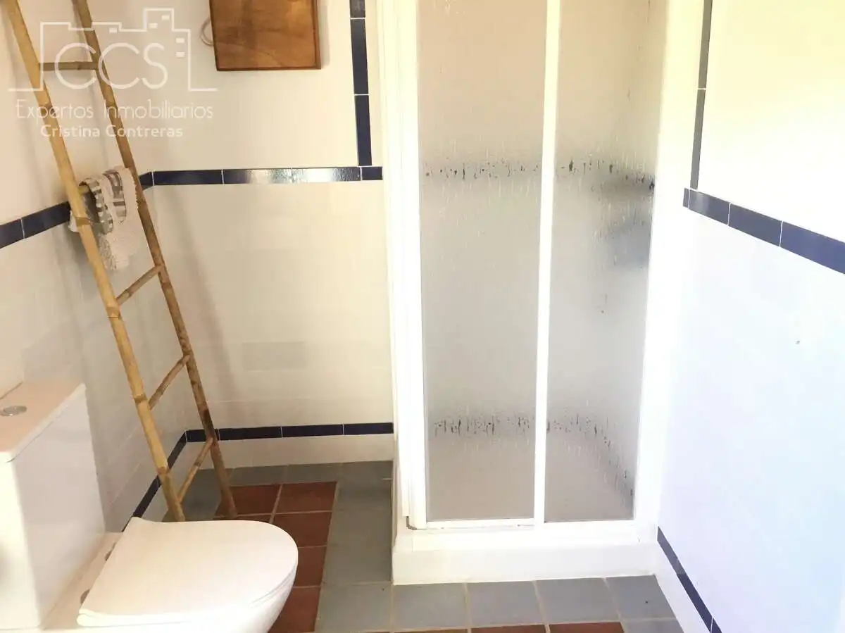 Bany de Finca rústica en venda en El Pedroso amb Traster, Piscina i Moblat