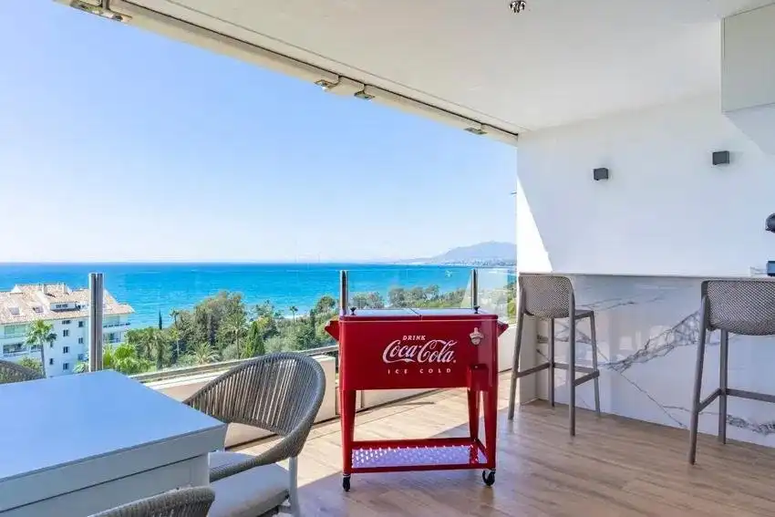 Terraza de Piso en venta en Marbella con Aire acondicionado, Calefacción y Jardín privado