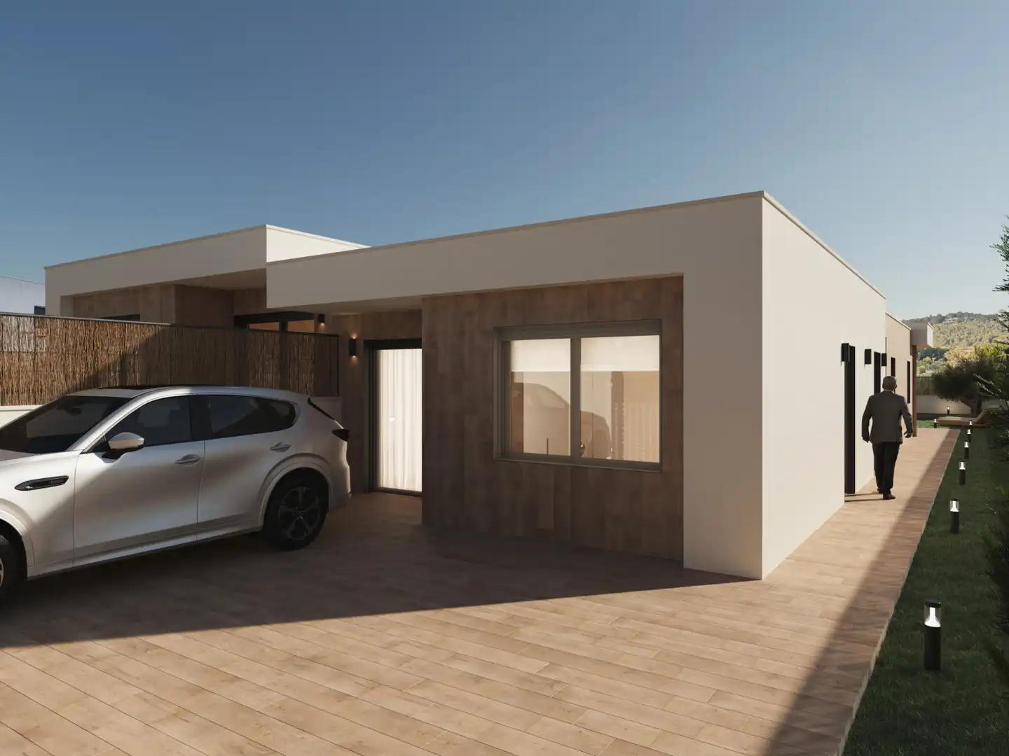 Exterior view of Detached homes for sale in Roda de Berà  with Air Conditioner, Heating and Private garden