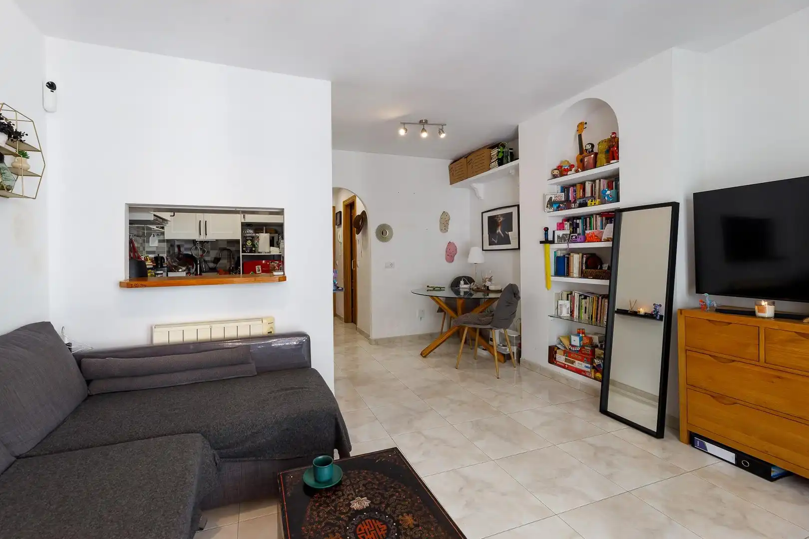 Sala d'estar de Pis en venda en  Palma de Mallorca amb Balcó