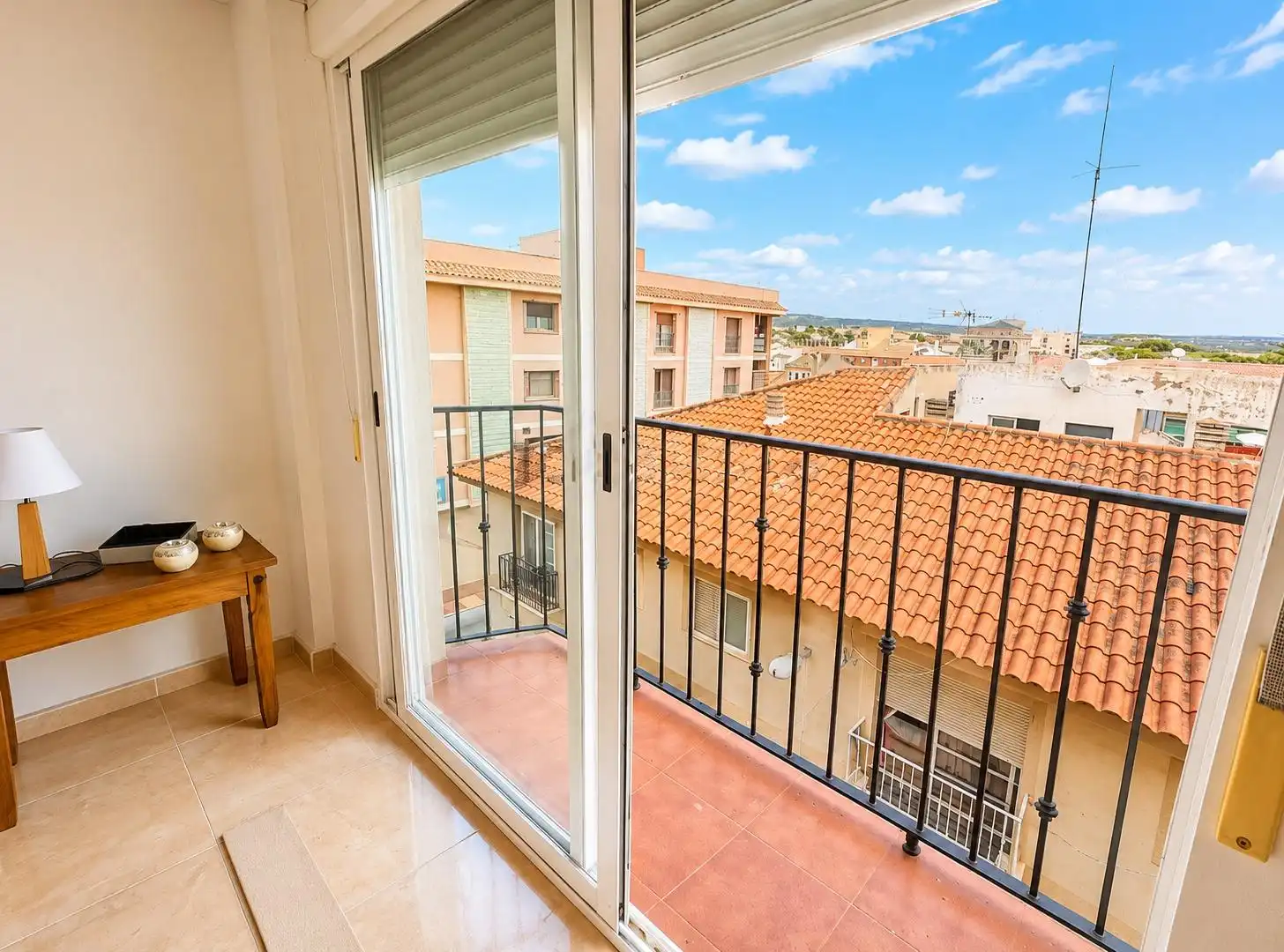 Balcony of Flat for sale in Murcia